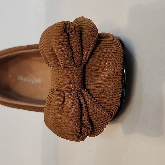 Jeffrey Campbell Cognac Puffy Bow Pumps Disney Minnie Mouse Size 7.5 NWOT - Picture 5 of 10